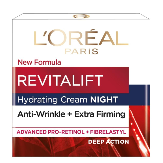 L'Oreal Paris REVITALIFT NOČNA KREMA PROTI GUBAM 50ML