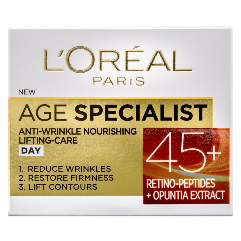 L'Oreal Paris AGE SPECIALIST ANTI-WRINKLE 45+ DNEVNA NEGA PROTI GUBAM 50ML