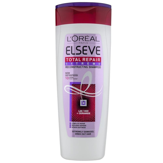 L'Oreal Paris ELSEVE TOTAL REPAIR EXTREME ŠAMPON ZA ZELO POŠKODOVANE IN SUHE LASE 400ML