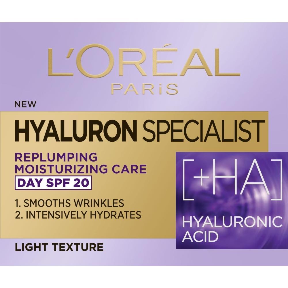 L'Oreal Paris L'Oreal Paris Hyaluron Specialist dnevna vlažilna krema za povrnitev volumna 50 ml