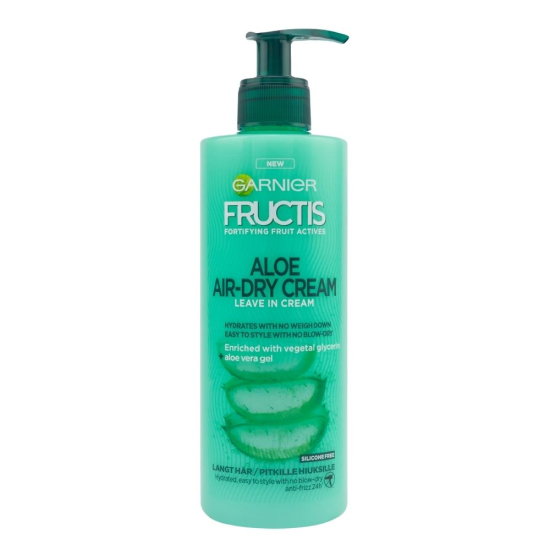 Garnier FRUCTIS ALOE KREMA BREZ IZPIRANJA ZA VLAŽENJE IN OBLIKOVANJE DOLGIH LAS 400ML