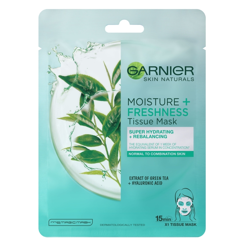 Garnier Garnier Skin Naturals Tissue Mask Moisture + Freshness Tekstilna maska