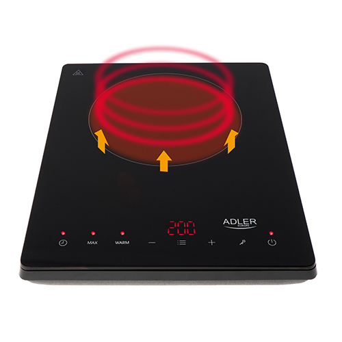 Adler prenosna indukcijska kuhalna plošča 2000W