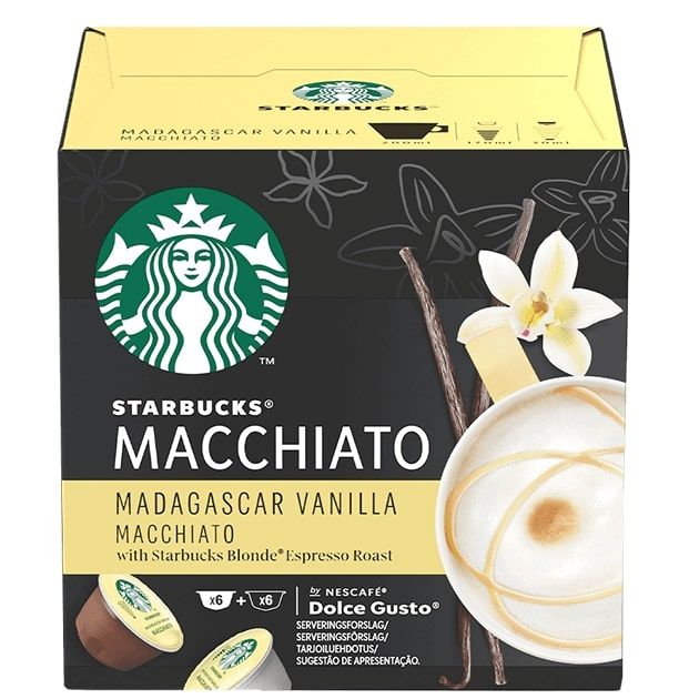 NESTLE DG Starbucks White Vanilla Macchiato 3pak (3x 12 kapsul) 2