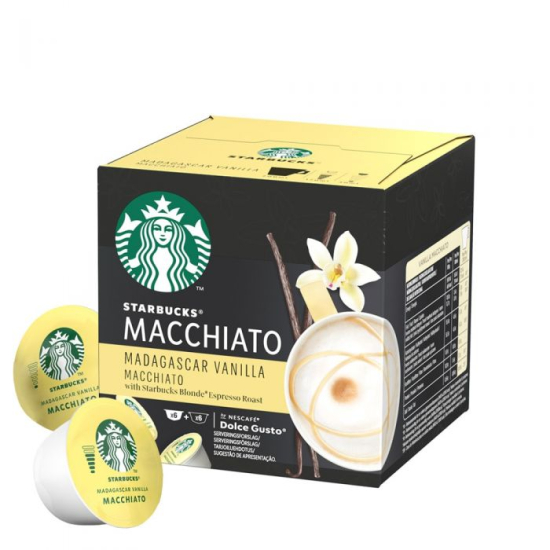 NESTLE DG Starbucks White Vanilla Macchiato 3pak (3x 12 kapsul)