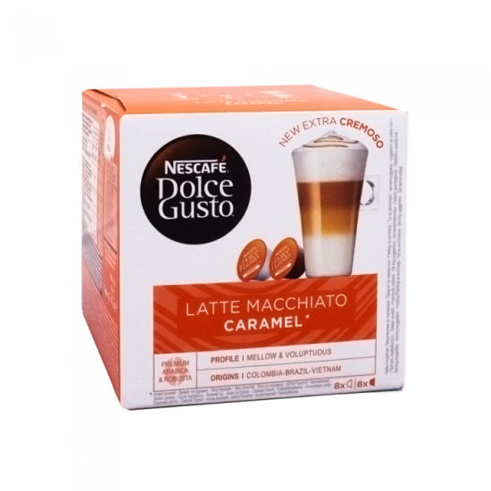 NESTLE DG Latte Macchiato Caramel 3pak (3x 16 kapsul) 2
