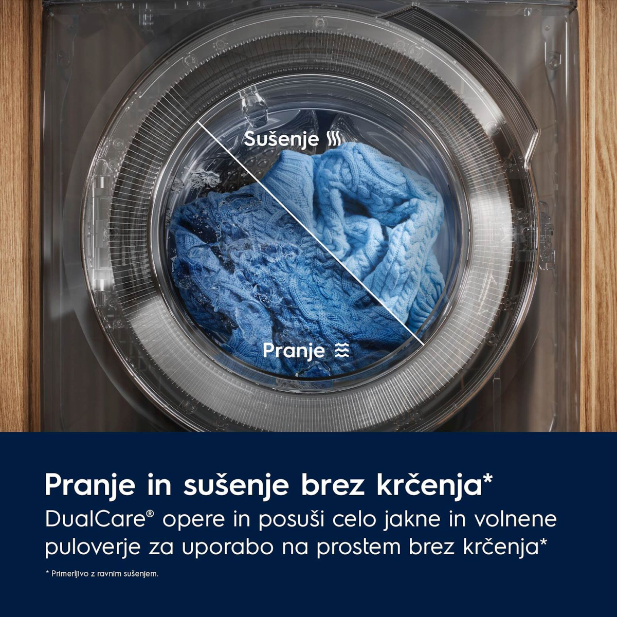 Pralno sušilni stroj Electrolux EW8W4402QE