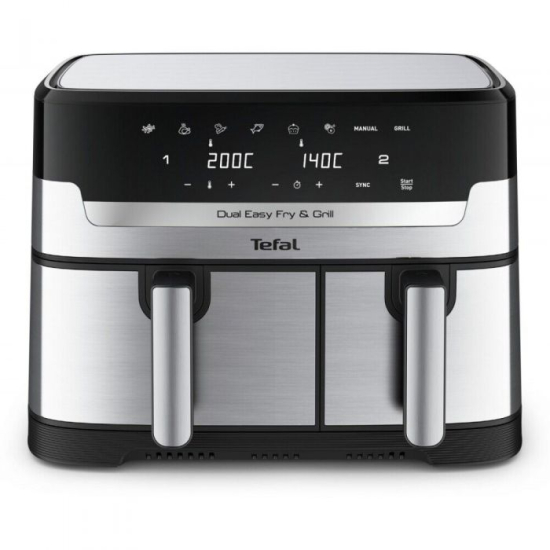 TEFAL cvrtnik EY905D10 Easy Fry Dual 5.2l + 3.1l