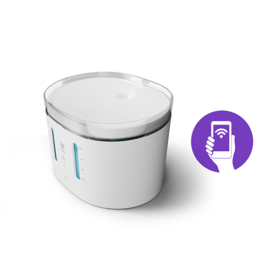 Tesla Pametna fontana za hišne ljubljenčke UV 2