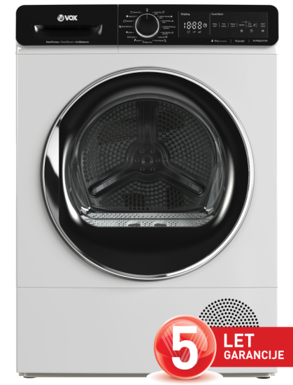 VOX kond. sušilni stroj THP 920-T2TA [A++, 9 kg, 15 prog., toplotna črpalka]