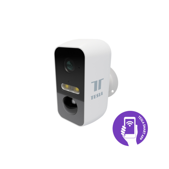 Tesla zunanja varnostna kamera CB500 s senzorjem gibanja in baterijo