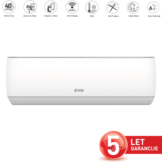 VOX klima naprava IJO24-SC4D [WiFiready, 4D Air Flow, CFilter, SFilte