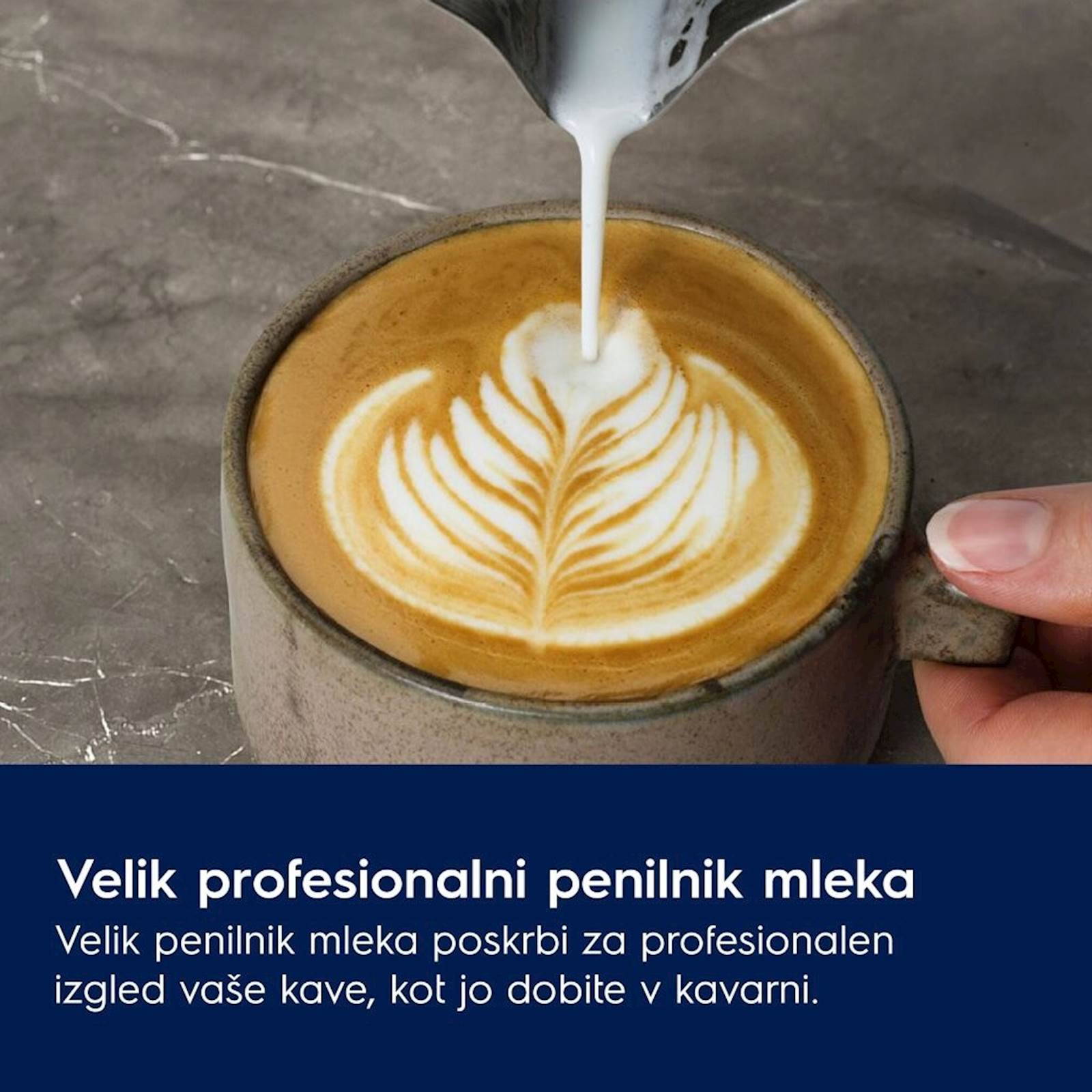 Kavni aparat za espresso Electrolux E8EC1-8BP Kavni aparat za espresso Electrolux E8EC1-8BP