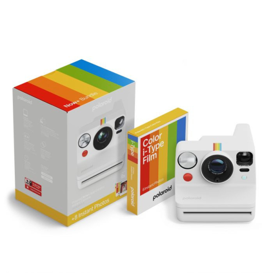 POLAROID fotoaparat NOW+ EVERYTHING BOX 3 Bela (8 fotografij)