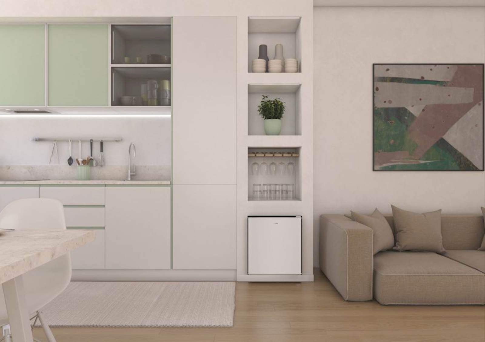 Hladilnik CANDY CHASD4351EWC Hladilnik CANDY CHASD4351EWC