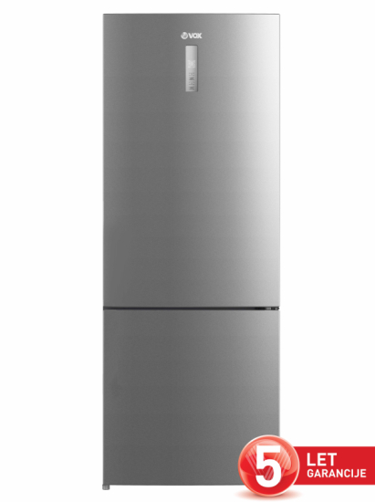 VOX kombinirani hladilnik NF 5720 X E [E, H: 316 L, Z: 119 L, NO-FROST, Inox]