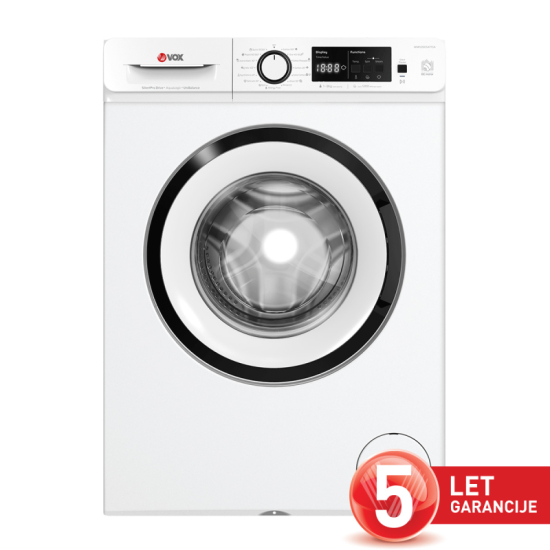 VOX Pralni stroj WMI 1280-SAT15A [A, 8 kg, 1200 o/min, 15 pr., Inv., Ste]