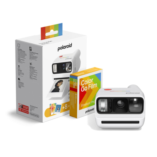 POLAROID fotoaparat EVERYTHING BOX GO 3 bel (8 slik)