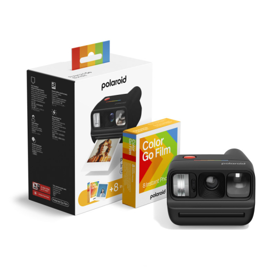 POLAROID fotoaparat EVERYTHING BOX GO 3 črn (8 slik)