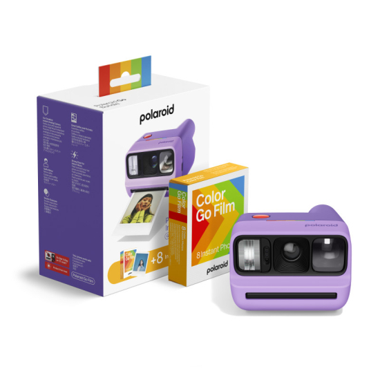 POLAROID fotoaparat EVERYTHING BOX GO 3 vijolična (8 slik)
